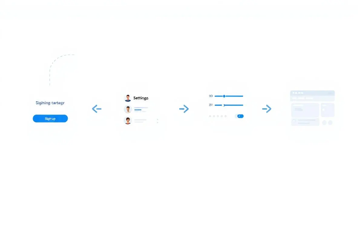 رسم توضيحي لمراحل تجهيز يَنبوع HR الأربع